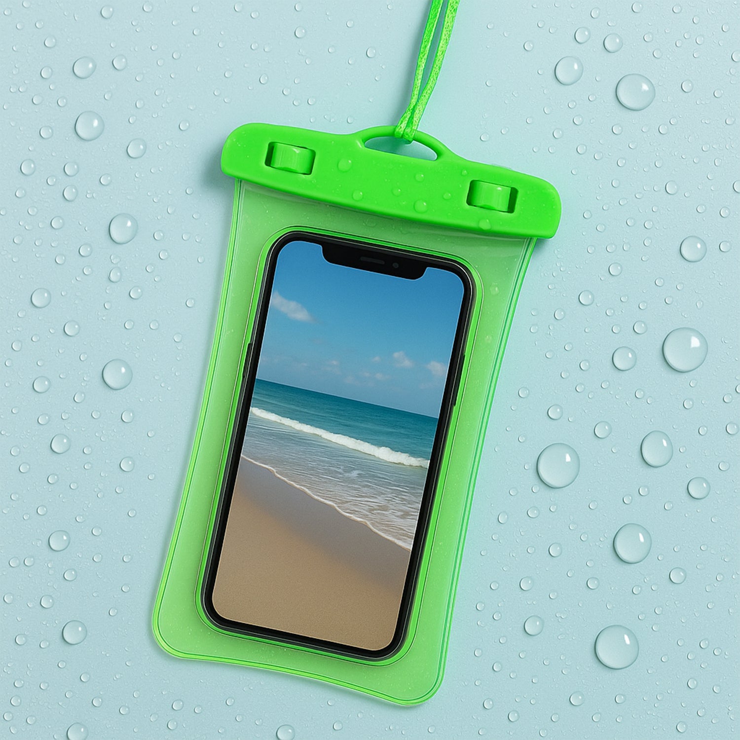 Pouch Cover Mobile Water Protector (1 Pc / Mix Color) Pouch Cover Mobile Water Protector (1 Pc / Mix Color)